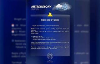 Meteoroloji’den Bingöl için zirai don uyarısı