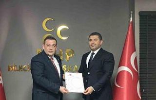 MHP Bozüyük İlçe Başkanlığına Mümin Gün...