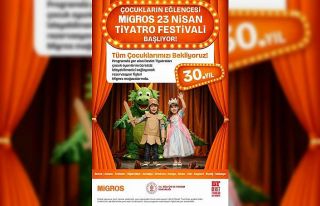 Migros’un geleneksel ‘23 Nisan Tiyatro Festivali’...