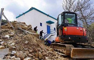 Milas Bafa Mahallesi’ndeki içme suyu deposu yenilendi