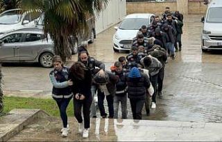 Milyonluk araç vurgunu operasyonunda yakalanan 30...