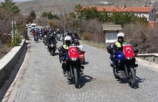 Motosiklet tutkunları Çamlık Milli Parkı’nda...