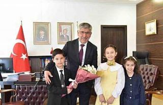 MSKÜ’de Rektörlük makamı çocuklara emanet