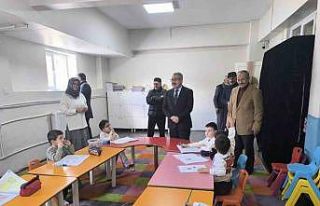 Müftü Çapçı minik yüreklere buluştu