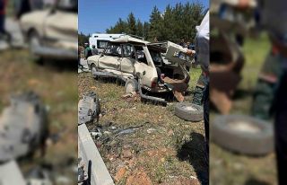 Muğla-Denizli yolunda feci kaza: 1 ölü, 1 yaralı