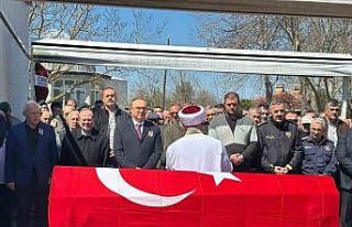 Muratlı’da gazi polis için son görev