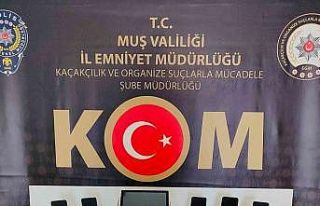 Muş’ta kaçakçılık operasyonu
