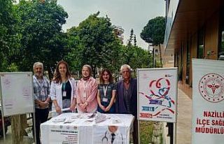 Nazilli’de vatandaşlara kalp sağlığı anlatıldı