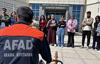 Öğrenciler AFAD gönüllülük eğitimi ile bilinçleniyor