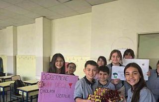 Öğretmenler ve öğrenciler birbirine moral oldu