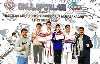 Okul sporları Karete müsabakalarına Kayseri damgası