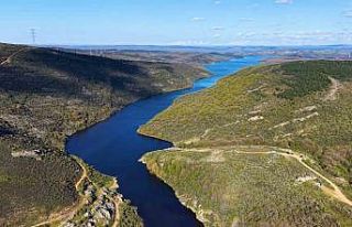Ömerli Barajı doldu, İstanbul’da yeşil ve mavi...