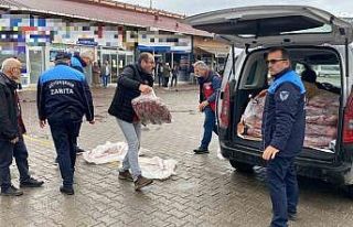 Ordu’da 200 kilo kaçak ete el konuldu