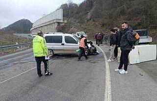 Ordu’da trafik kazası: 2 yaralı