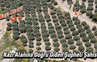 Osmaniye’de kaçak kazı yapan 6 kişi dronla yakalandı