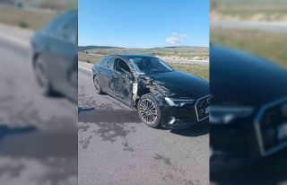 Otomobille patpat çarpıştı: 2 yaralı