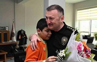 Özel öğrencilerden Erzincan Emniyetine anlamlı...