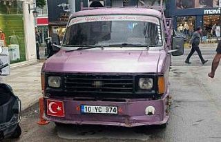 Park yasağını ihlal eden kamyonet hacizli ve yakalamalı...