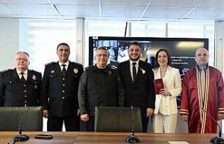 Polis Günü’nde çifte mutluluk, Müberra ve Fatih...
