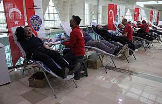 Polis Haftası: 181. yıla 181 ünite kan bağışı