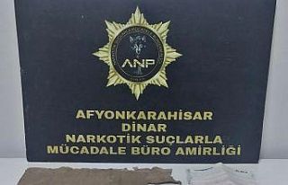 Polisten uyuşturucu operasyonu: 1 kişi tutuklandı