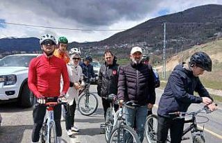 Posof’ta bisiklet turu etkinliği