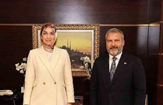 Rektör Adıgüzel’den Bakan Yardımcısı Kübra...