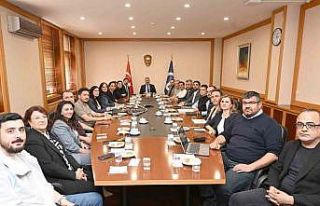 Rektör Adıgüzel’in katılımıyla "AUPRESS...