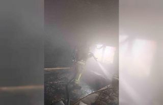 Reyhanlı’da yanan ev kullanılmaz hale geldi