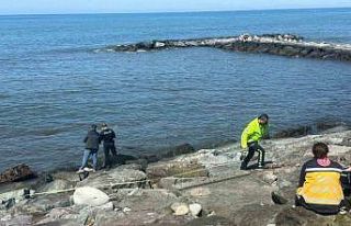 Rize’de kıyıya vuran erkek cesedi bulundu