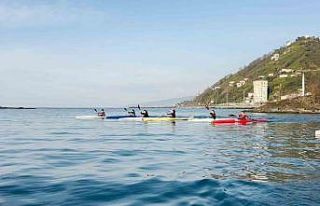 Rize’nin kanocuları Bahar Kupası yolunda