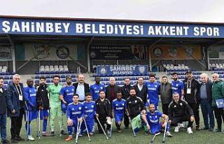 Şahinbey Ampute şampiyonluğa ilerliyor 5-1