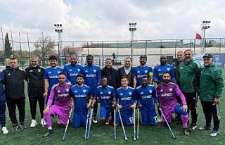 Şahinbey Ampute’den net skor 1-0