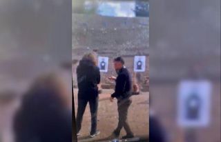 Saldırganın atış yaptığı poligon görevlisi...