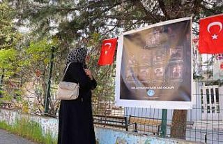 Saldırının yaşandığı okul önünde Kur’an-ı...