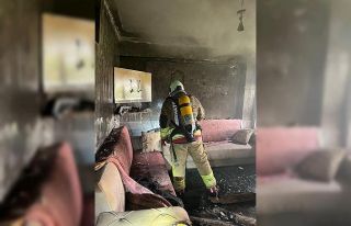 Samadağ’da ev yangını