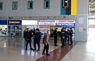 Samsun Otogarı’nda tahliye gerginliği