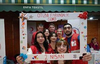 Samsun’da farkındalık günü coşkuya dönüştü