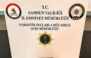Samsun’da uyuşturucu ve silah operasyonu: 1 gözaltı