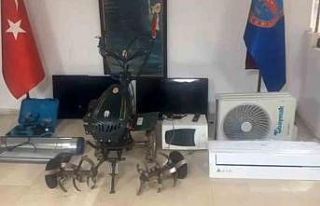 Şanlıurfa’da bağ evinden hırsızlık şüphelisi...