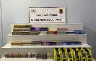 Şanlıurfa’da yol kontrolünde 8 bin 958 paket...