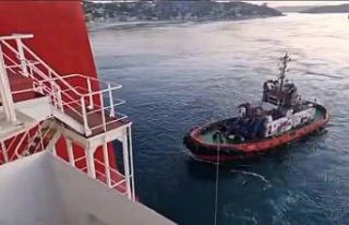 Sarıyer’de yalıya metreler kala karaya oturan...