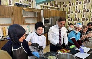 Sason’da gençlere meslek kapısı: Aşçı yardımcılığı...
