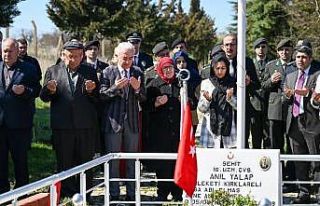 Şehit Anıl Yalap, şehadetinin 8. yılında dualarla...