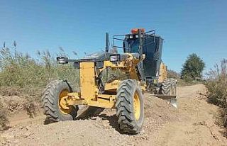 Şehzadeler’in ova yollarında 6 aylık çalışma...