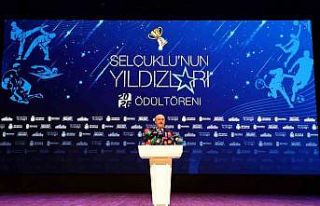 Selçuklu’nun yıldızları ödüllendirildi