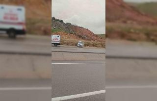 Siirt’te araç takla attı: 2 yaralı