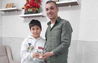 Simav’da minik yürekten büyük bağış