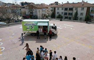 Sincan Belediyesinden okullarda sıfır atık eğitimi