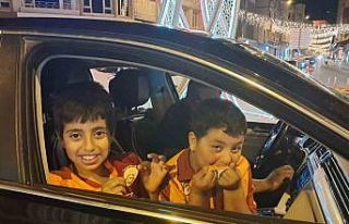 Sınırın sıfır noktasında Galatasaray coşkusu